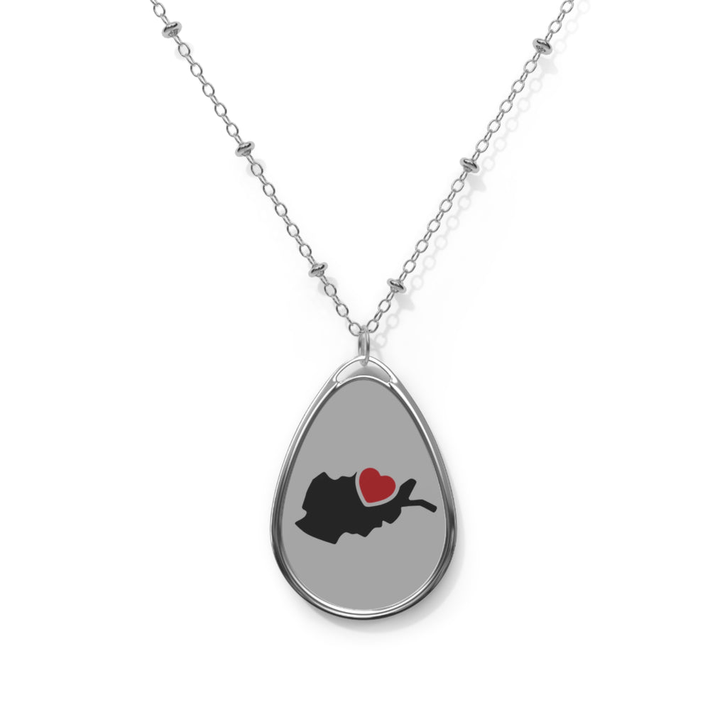 Oval Necklace (Design 3)— CLOSE TO YOUR HEART, CLOSE TO THEIR FUTURE