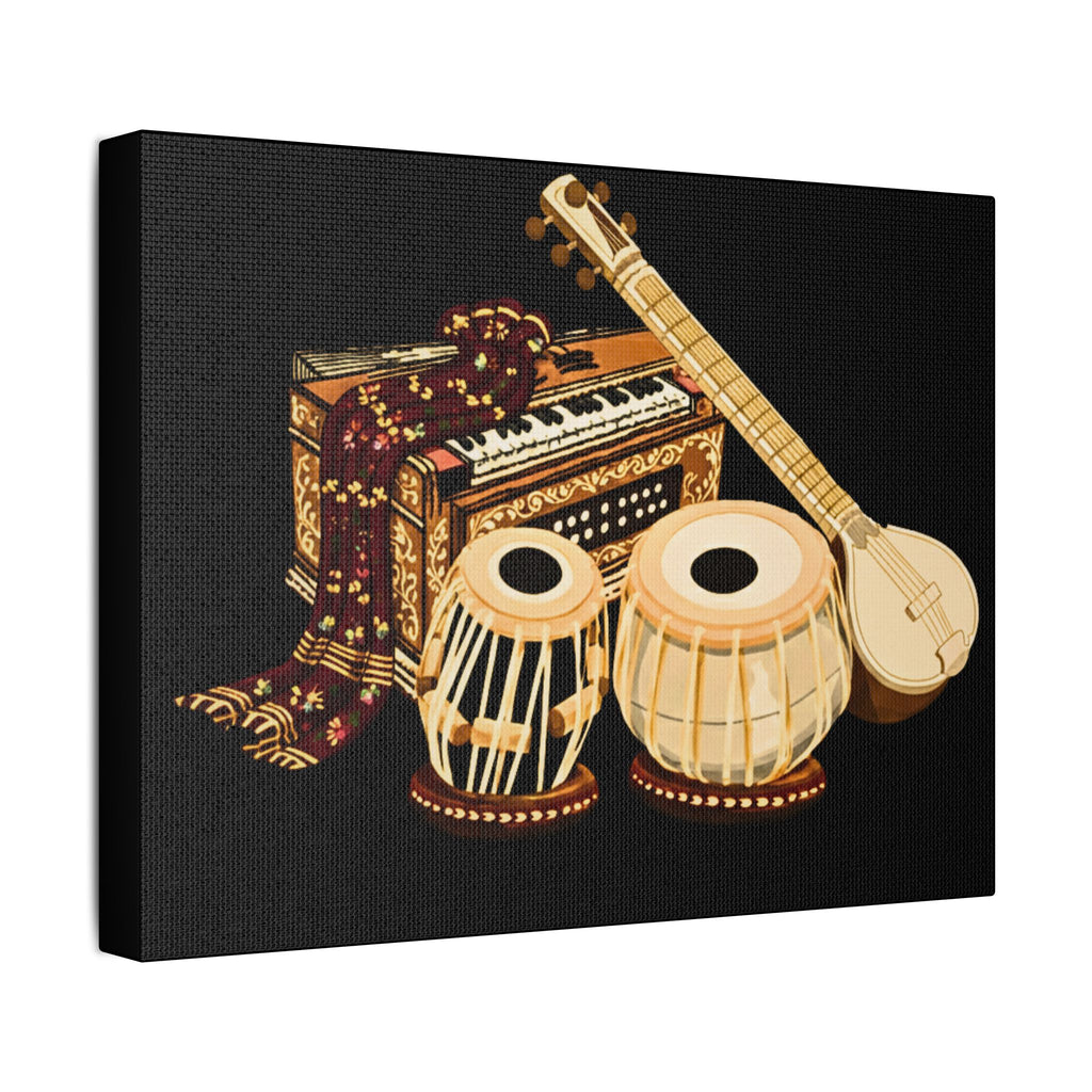 Classical Instruments Satin Canvas Print — YOUR SUPPORT CAN HELP KEEP THEIR DREAMS ALIVE