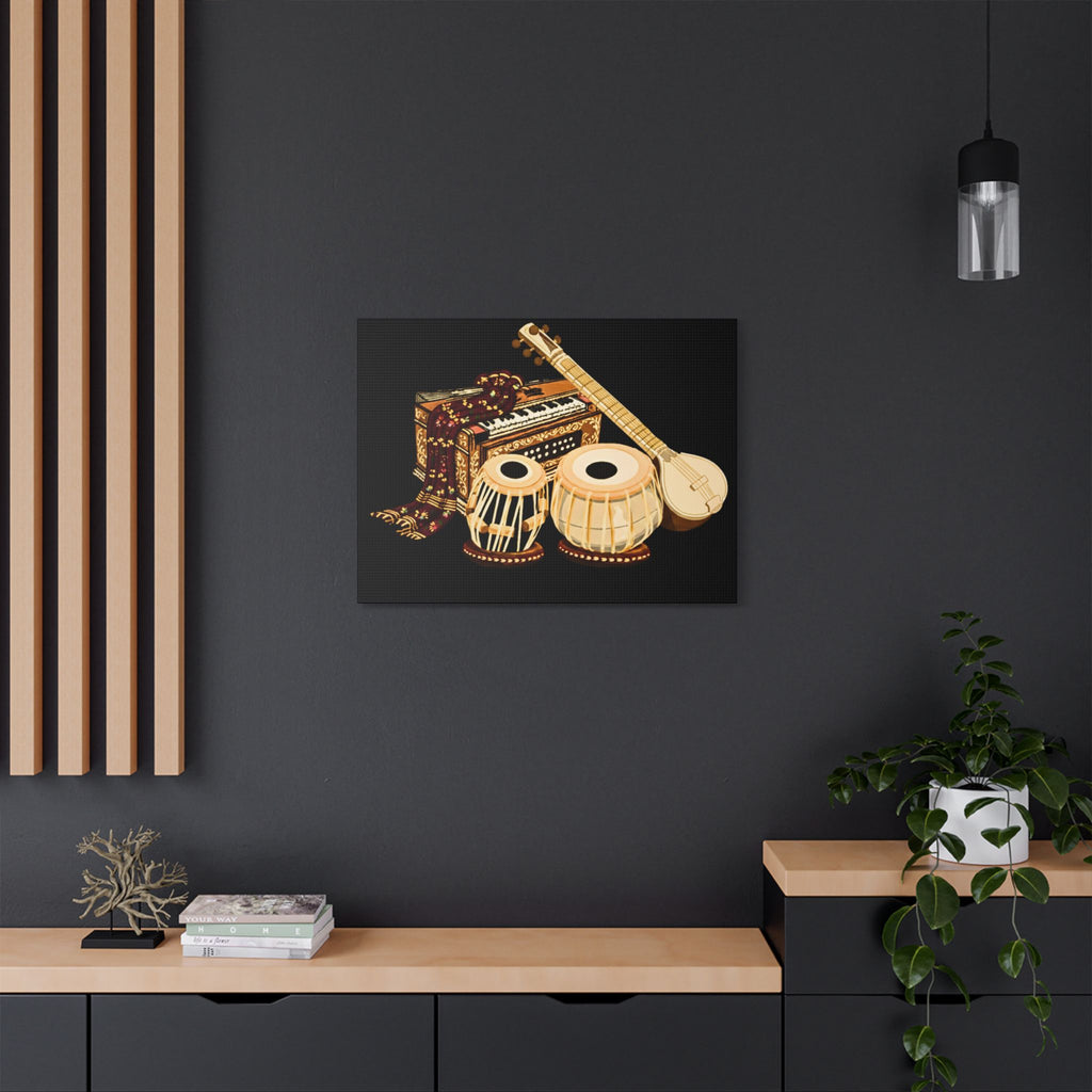 Classical Instruments Satin Canvas Print — YOUR SUPPORT CAN HELP KEEP THEIR DREAMS ALIVE