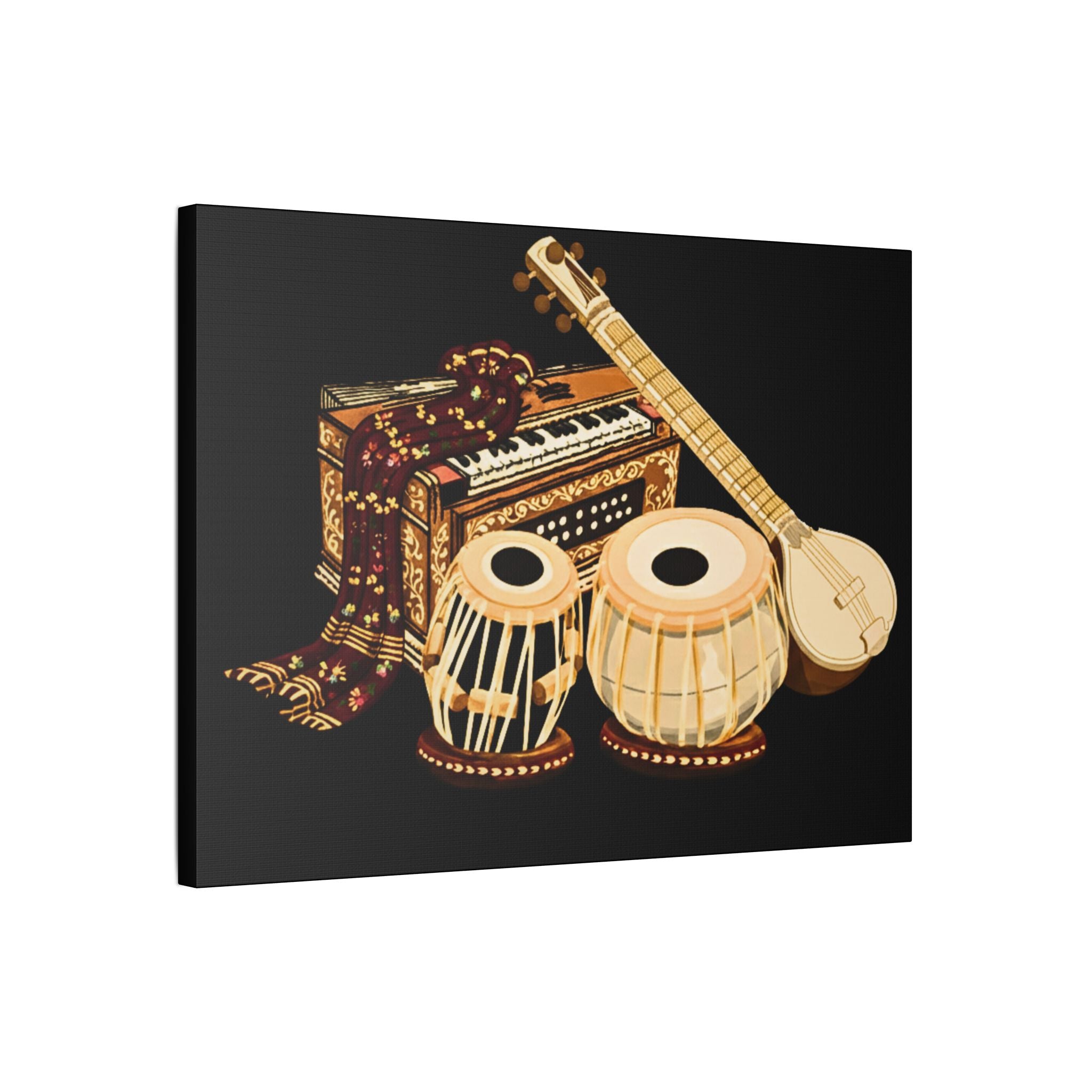 Classical Instruments Satin Canvas Print — YOUR SUPPORT CAN HELP KEEP THEIR DREAMS ALIVE