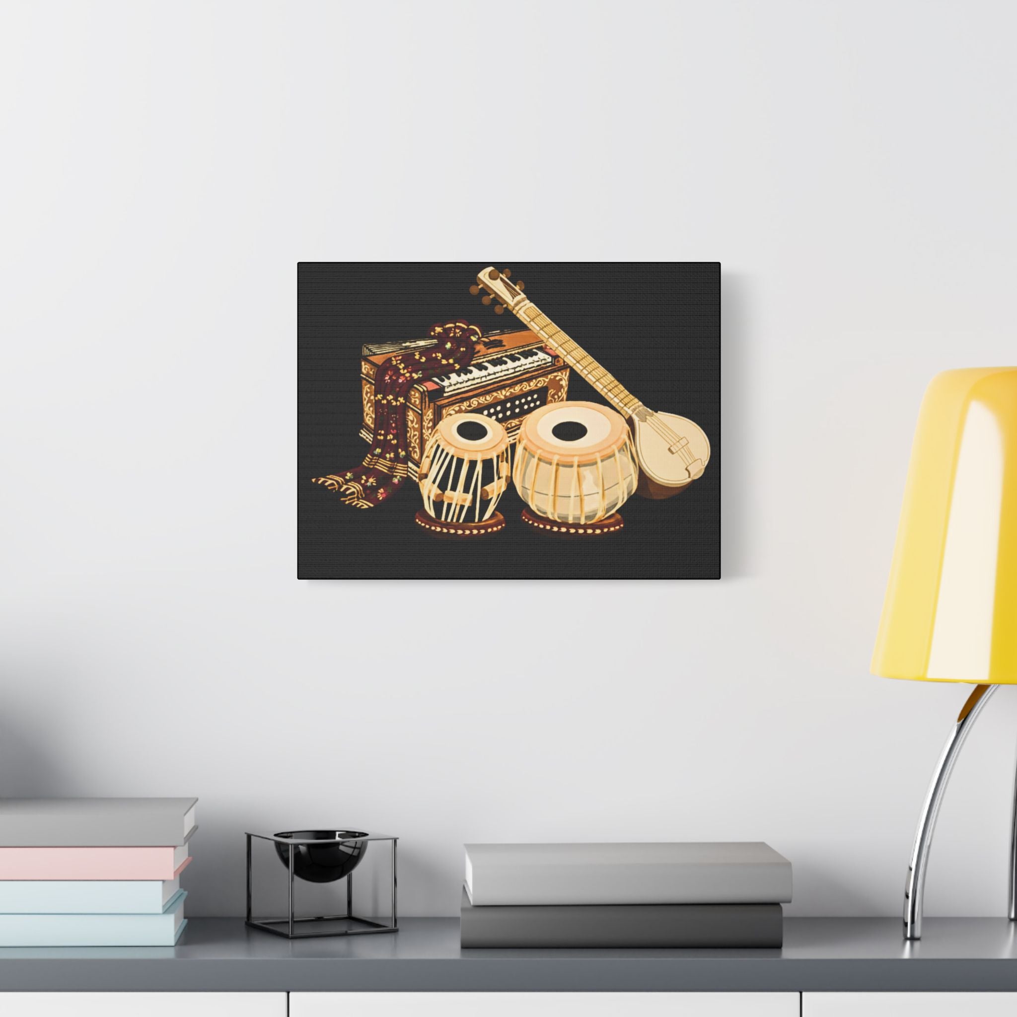 Classical Instruments Satin Canvas Print — YOUR SUPPORT CAN HELP KEEP THEIR DREAMS ALIVE