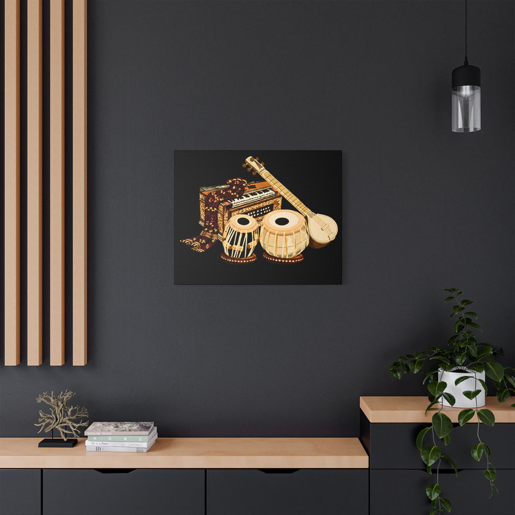 Classical Instruments Satin Canvas Print — YOUR SUPPORT CAN HELP KEEP THEIR DREAMS ALIVE