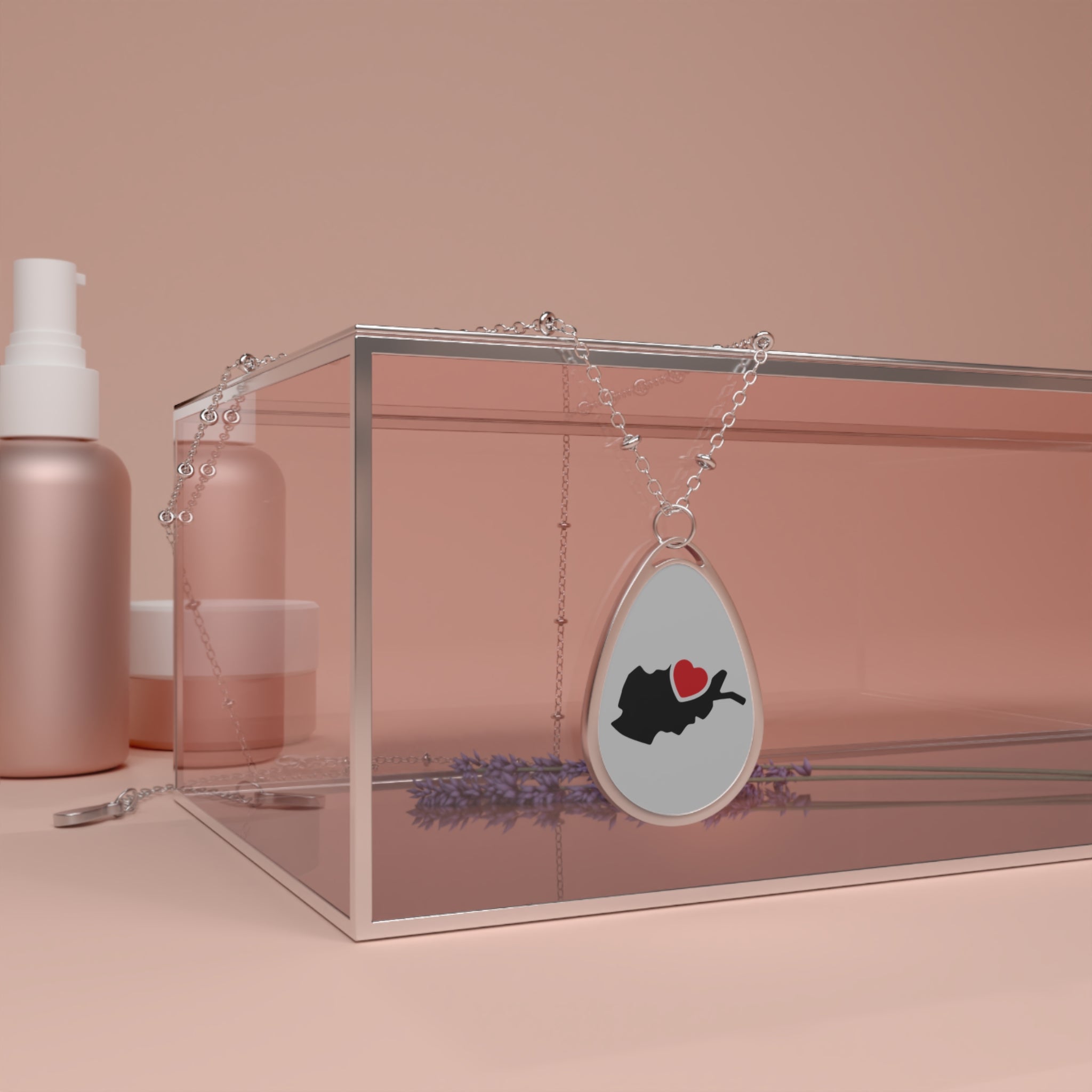Oval Necklace (Design 3)— CLOSE TO YOUR HEART, CLOSE TO THEIR FUTURE