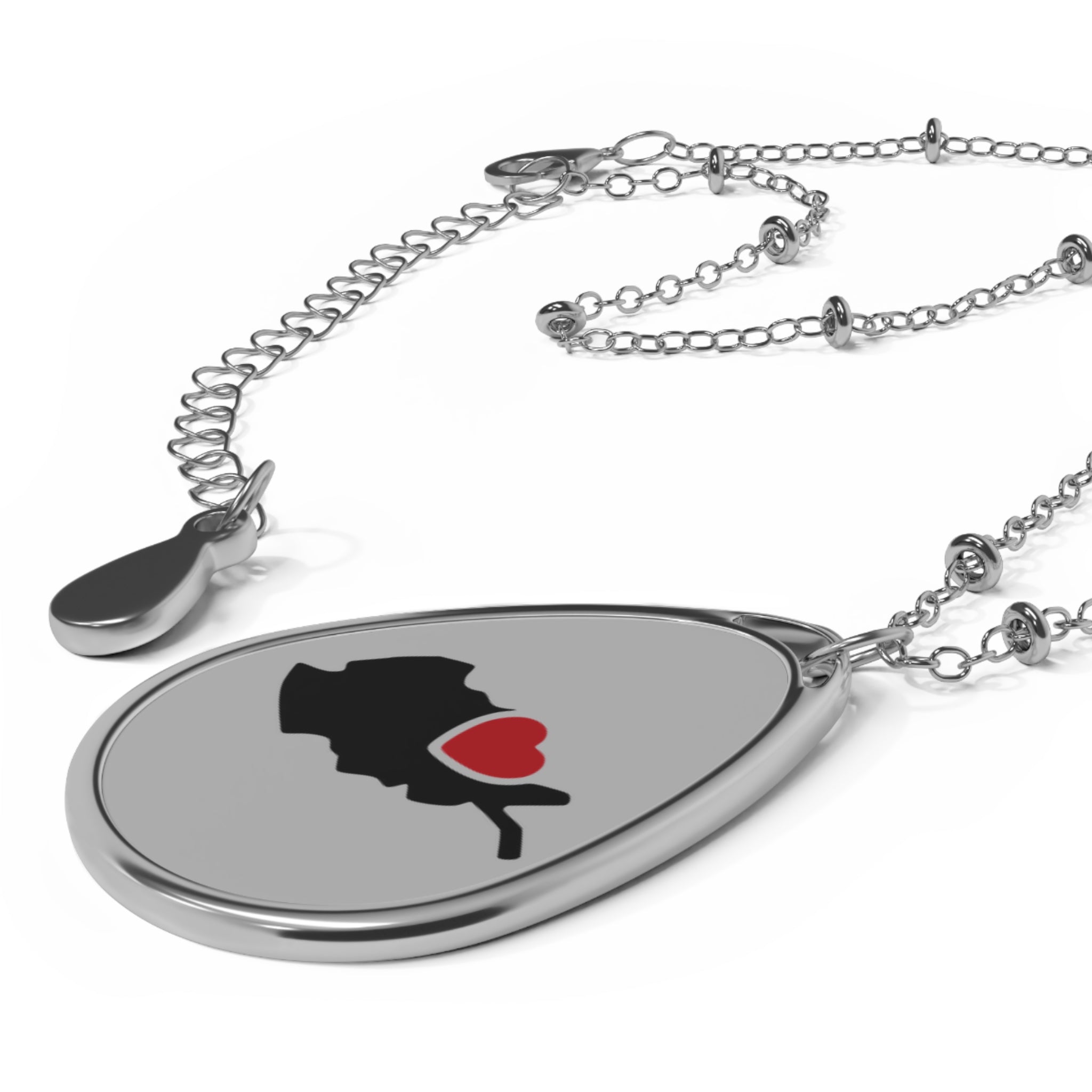 Oval Necklace (Design 3)— CLOSE TO YOUR HEART, CLOSE TO THEIR FUTURE