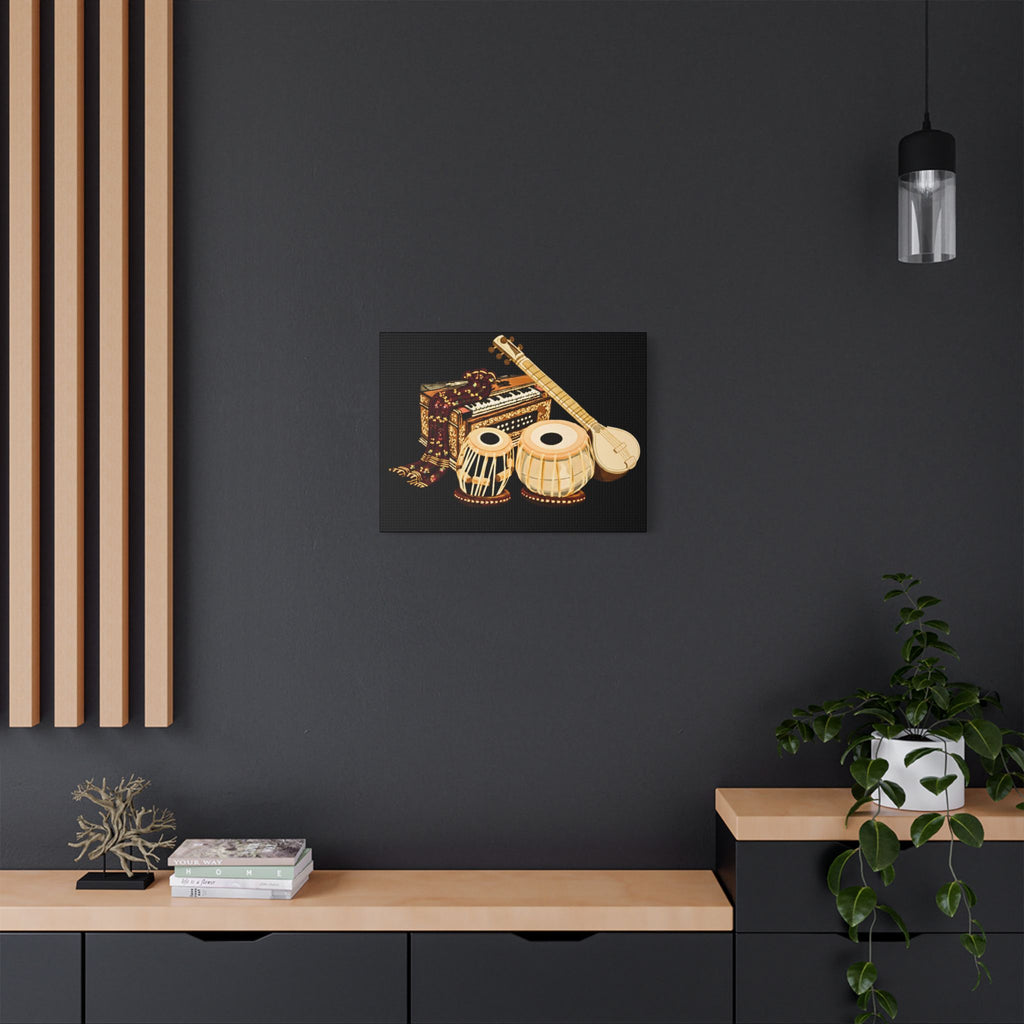 Classical Instruments Satin Canvas Print — YOUR SUPPORT CAN HELP KEEP THEIR DREAMS ALIVE