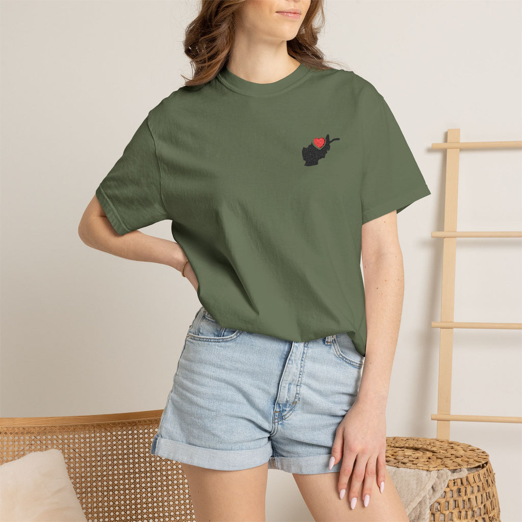Kentucky Heart Outline T-Shirt - HOPE LOOKS GOOD ON YOU—AND THEM