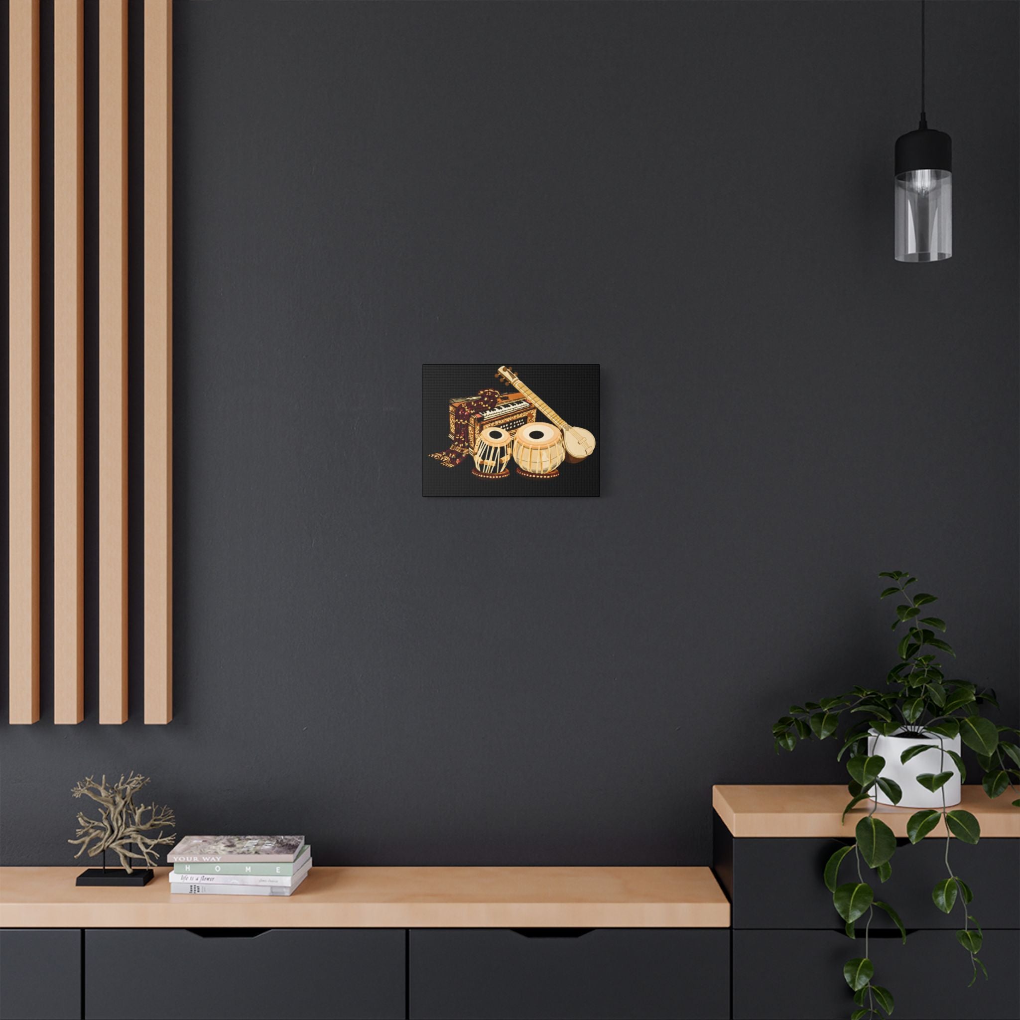 Classical Instruments Satin Canvas Print — YOUR SUPPORT CAN HELP KEEP THEIR DREAMS ALIVE
