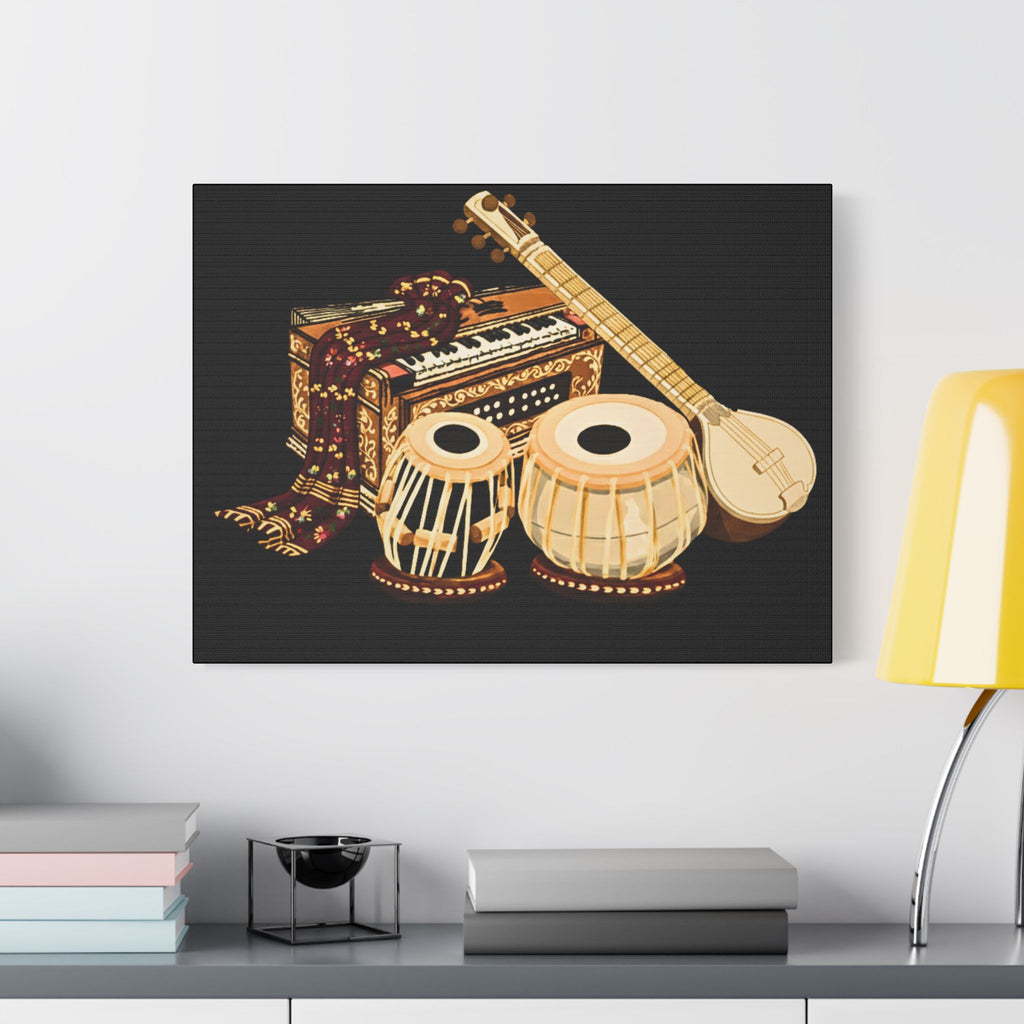 Classical Instruments Satin Canvas Print — YOUR SUPPORT CAN HELP KEEP THEIR DREAMS ALIVE